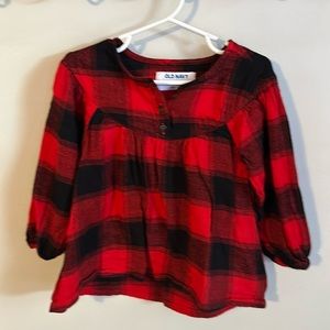 Old Navy plaid Top